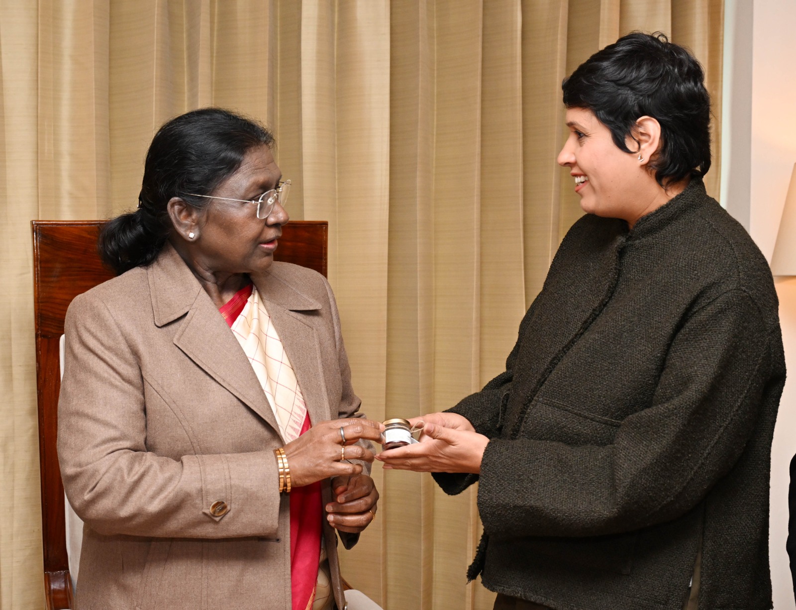 Appreciated by the President of India