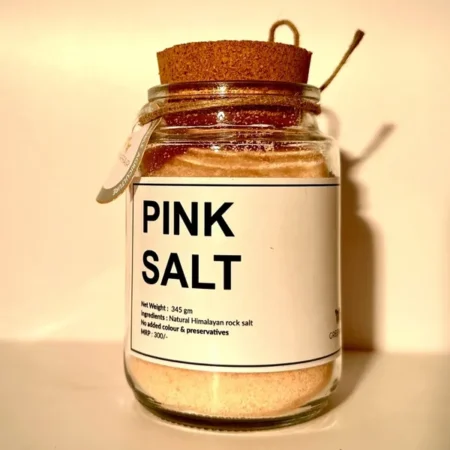 Pink rock salt