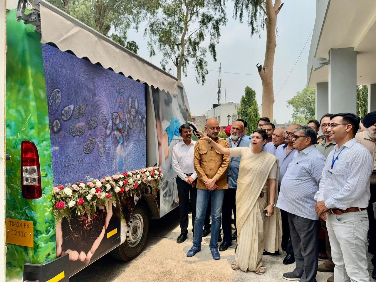 Soil Yatra flagged off by Hon. Governor of Punjab and Chandigarh